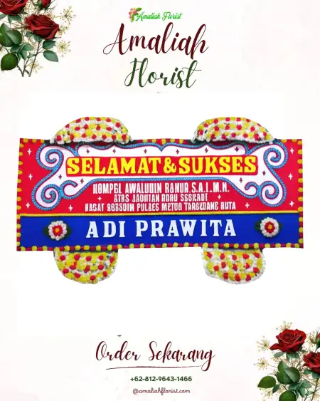 Papan Bunga Ucapan Selamat Cihaur Geulis